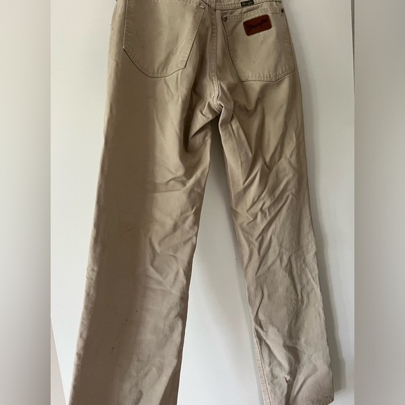 Khaki Vintage Wranglers, Size 27 - Picture 3 of 5
